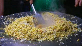 FAMOUS EGG PULAOEGG FRIED RICE of Jyoti Omelette Center  Egg Street Food In India [upl. by Olympe783]