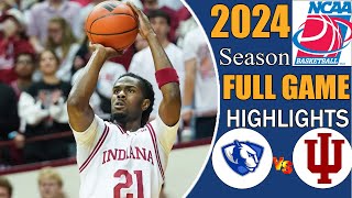 Indiana vs Eastern Illinois Full Game Highlights College mens Basketball 202425  Ncaa basketball [upl. by Attela]