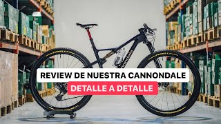 REVIEW de la CANNONDALE SCALPEL del equipo CANNONDALE ISB SPORT CICLISMO ADRIÁN GARCÍA MONTES [upl. by Kermy]