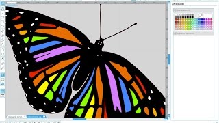 Silhouette Studio  mehrfarbig Plotten eigene Zeichnung von jpeg nachzeichnen [upl. by Nnayram]