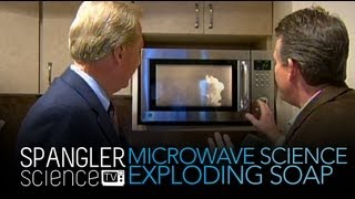 Microwave Science  Exploding Soap  Cool Science Experiment [upl. by Artcele]