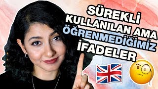 Yıllardır EKSİK Öğrendiğimiz İNGİLİZCE  Kitap İngilizcesi vs Gerçek İngilizce [upl. by Annahgiel]