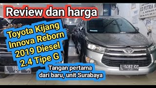 Unit masuk Review dan harga Innova reborn 2019 [upl. by Kcirdlek]