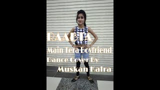 Main Tera Boyfriend Dance Choreography By Muskan Kalra RAABTA [upl. by Enilkcaj]