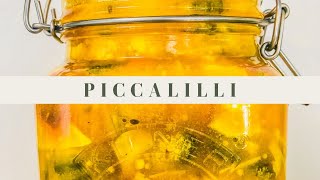 Piccalilli Recipe  stayhome  PITCH [upl. by Aihseuqram]