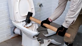 How to Replace a Toilet Like an Expert  DIY Project [upl. by Melar]