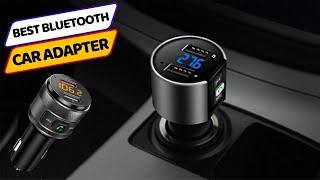 Best Bluetooth Car Adapter in 2023  Top 5 Bluetooth Car Adapters Review [upl. by Medor687]