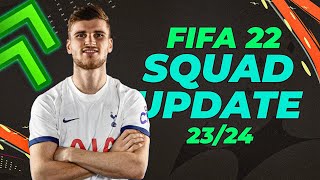 FIFA 22 LATEST SQUAD UPDATE 2024 [upl. by Oibirot]