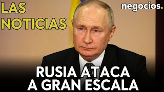 LAS NOTICIAS  Rusia ataca con misiles a gran escala Zelensky confía y Corea del Norte dispara [upl. by Marcy]