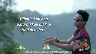 DAVID IZTAMBUL  TASISIAH Officiali Lyrics Video Lagu Minang Terpopuler [upl. by Florio]