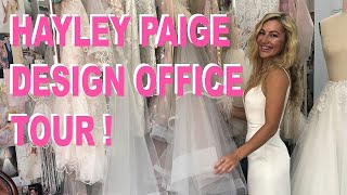 Hayley Paige Design Office Tour [upl. by Beauvais]