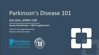 Parkinsons Disease 101  EMPOWER U Program 2023 [upl. by Caesar]