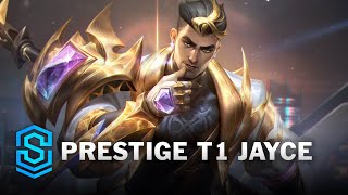 Prestige T1 Jayce Skin Spotlight  League of Legends [upl. by Estrella]