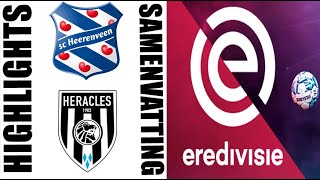 Heracles Almelo 21 SC Heerenveen Samenvatting  Highlights  Eredivisie 20242025 [upl. by Rida932]