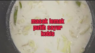 masak lemak putih sayur kobis😋😋 short Shorts [upl. by Nilrac]