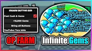 💰OP Insane Button Simulator Script  Inf Gems  Bring Buttons [upl. by Joselyn28]