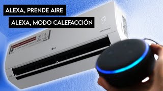 Cómo conectar aire acondicionado LG a ALEXA [upl. by Ylim]