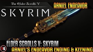 Elder Scrolls V Skyrim  Arniels Endeavor Ending  Keening [upl. by Eilama]