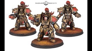 Legio Custodes Aquilon Terminators  Unboxing amp First Look HH [upl. by Mikes]