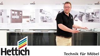 TopLine XL sliding door system technical briefing by Hettich [upl. by Kristopher]