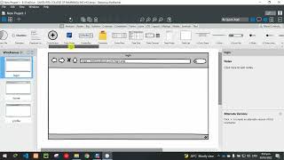 How to Create User Interface for Websites using Balsamiq Wireframes [upl. by Freudberg]