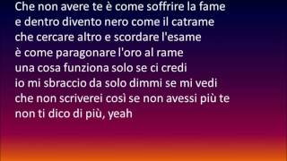 Gemitaiz  CANZONE TRISTE  Lyrics testo [upl. by Clawson]