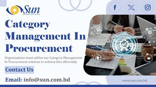 Category Management In Procurement  HR Payroll Outsourcing  Sun BD [upl. by Neztnaj]