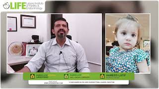 IVF  ICSI Patient Success Story  Dr Haroon Latif Khan  LIFE IVF Center  Hameed Latif Hospital [upl. by Quintin649]