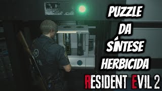 PUZZLE DO LABORATÓRIO DA UMBRELLA  RESIDENT EVIL 2 [upl. by Emia116]