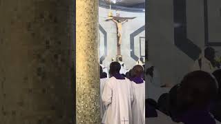 Bishop John niyiring incensing the alter [upl. by Neellok]