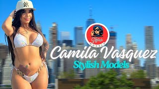 Camila Vasquez Top American Rising Star In the Fashion World Positive Fitness Journey [upl. by Ahsahtan]