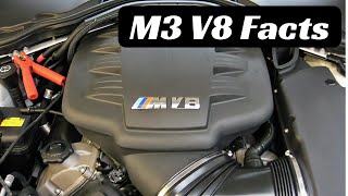 4 BMW M3 V8 S65 Facts You Didnt Know [upl. by Attenweiler982]