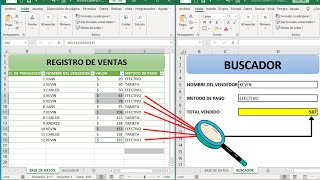 🤑 Como hacer un sistema para calcular el TOTAL DE VENTAS DE UN VENDEDOR SEGÚN EL METODO DE PAGO [upl. by Marcus]