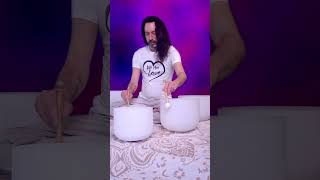 Clearing The Pineal Gland With Crystal Singing Bowls [upl. by Eirahcaz]