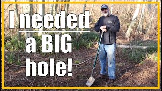 How to Dig a HOLE  Picking the Right Shovel  202121 [upl. by Ilana]