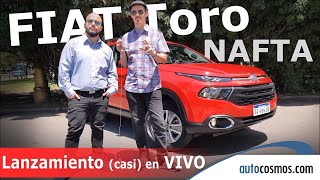 FIAT Toro 18L Nafta casi en ViVO desde el lanzamiento en Argentina [upl. by Giarc]