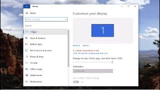 Windows 10  How To Change Screen Resolution and Size [upl. by Hwang]