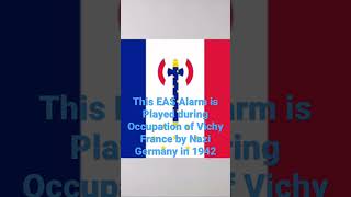 Vichy France EAS Alarm 1941 [upl. by Lemal]