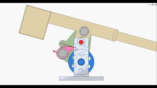 Ratchet mechanism of high mechanical advantage [upl. by Icrad]