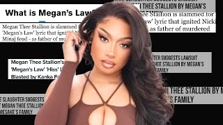 Megan Getting Sued forUsing quotMegans Lawquot in Her Diss Track [upl. by Hooge]