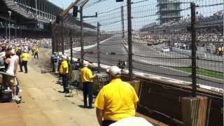 2012 Indy 500 First 3 laps from 1st Turn [upl. by Esina]