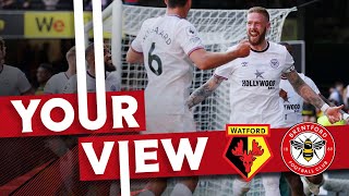 PONTUS JANSSONS MAGIC 🎩 Your View of Brentfords Premier League win at Watford [upl. by Aihsek750]