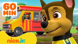 PAW Patrol Pups Back to School Rescues  1 Hour Compilation  Nick Jr [upl. by Gentes]