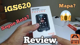 IGS620  Review completo Igpsport com mapa [upl. by Eilsek]