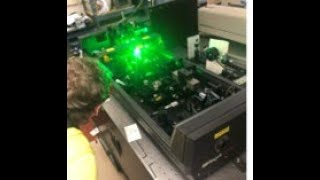 Inside a Femtosecond Ultrafast Laser Chirped Pulse Amplifier Coherent RegA 9000 [upl. by Nnayrrehs]