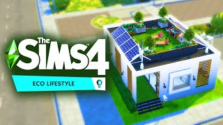 Building an ECO CUBE Home  The Sims 4 Eco Lifestyle [upl. by Duile]