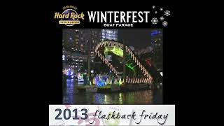 2013 Flashback Seminole Hard Rock Winterfest Boat Parade with the Gator Barge [upl. by Elrae932]