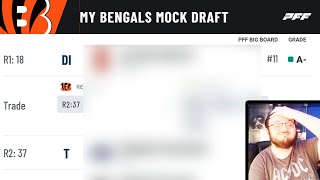 BENGALS FAN PREDICTS WHO THE CINCINNATI BENGALS WILL DRAFT IN 2024 MOCK POST FREE AGENCY [upl. by Seugirdor]