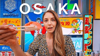 48 Hours exploring OSAKA 🇯🇵 Street Food  Hidden Gems [upl. by Erotavlas]