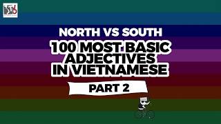 Learn Vietnamese with TVO  North vs South 100 Most Common Adjectives  Part 2 [upl. by Lednahs808]